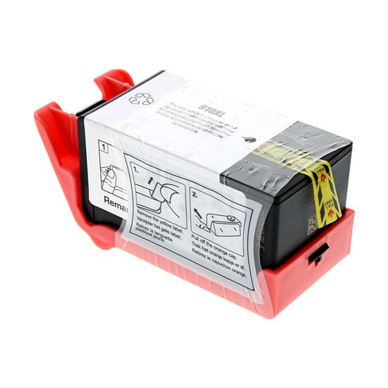 Remanufactured HP 910XL (3YL65AN) InkJet Cartridge, Black 825 High Yield, New Chip, Firmware Update Enhanced 1
