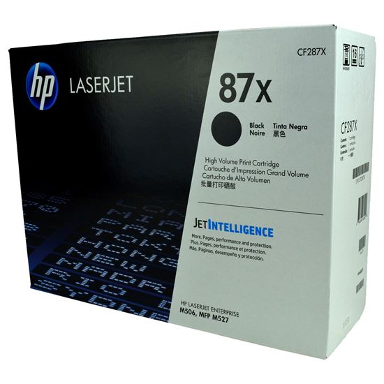 OEM HP 87X (CF287X) Toner Cartridge, Black 18K High Yield 1