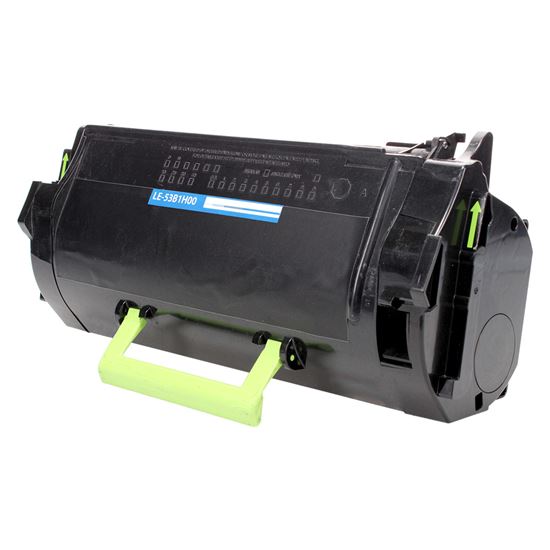 Compatible Lexmark 531H 530HA (53B1H00) Toner Cartridge, Black 25K High Yield 1