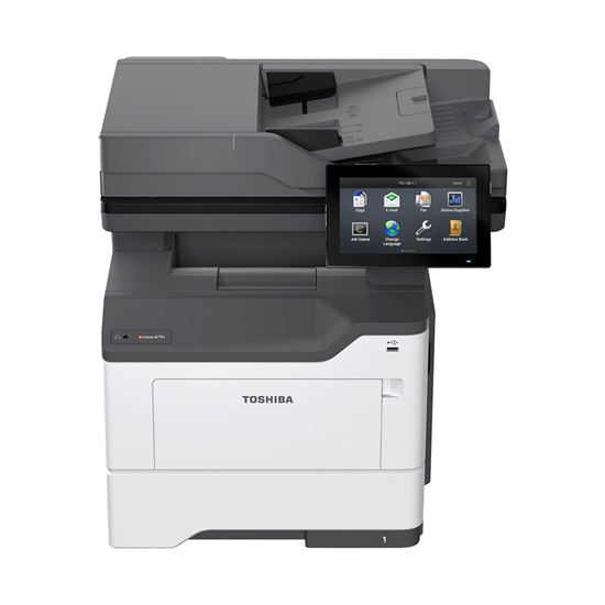 OEM Toshiba E-STUDIO 479S (ESTUDIO479S) MFP, 50 ppm Monochrome, Print, Copy, Scan, Fax, With 5K Starter Toner 1