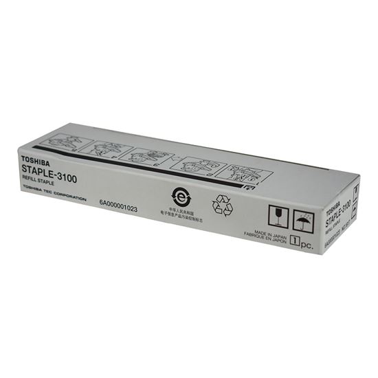 OEM Toshiba Staple 3100 (STAPLE3100) Staple Cartridge, 2K Yield, 4 Cartridge 1