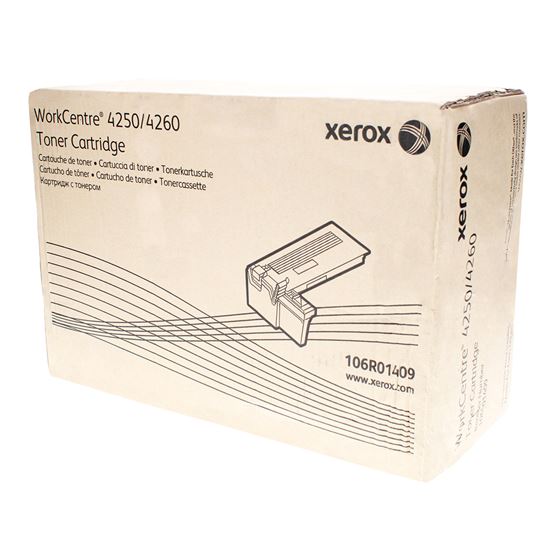 OEM Xerox 106R01409 (106R1409) Toner Cartridge, Black 25K Yield 1