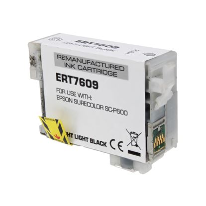 Remanufactured Epson 760 (T760820) Wide Format, Light Light Black 25.9ml Yield 1