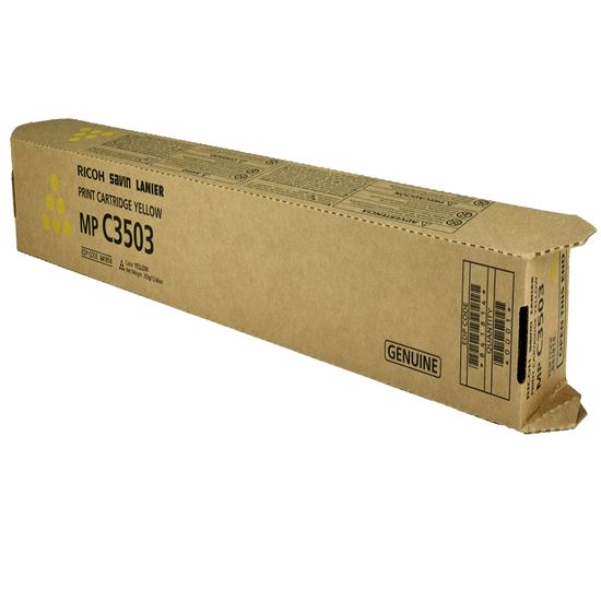 OEM Ricoh  (841814) Toner Cartridge, Yellow 18K Yield 1