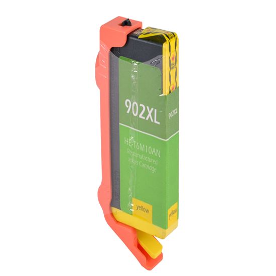 Remanufactured HP 902XL (T6M10AN) InkJet Cartridge, Yellow 825 High Yield 1