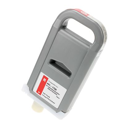 Remanufactured Canon PFI-1700R (0783C001) Wide Format, Red 700ml 1
