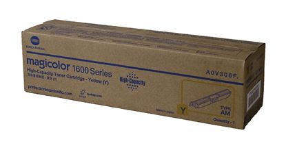 OEM Konica Minolta  (A0V306F) Toner Cartridge, Yellow 2.5K Yield 1