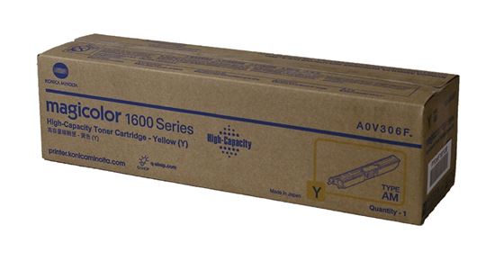 OEM Konica Minolta  (A0V306F) Toner Cartridge, Yellow 2.5K Yield 1