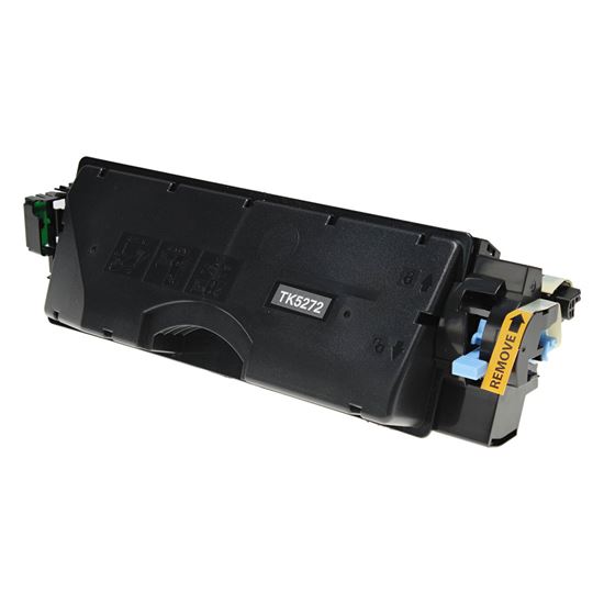 Compatible Kyocera Mita TK-5272K (1T02TV0US0) Toner Cartridge, Black 8K Yield, TAA Compliant, Made in USA 1