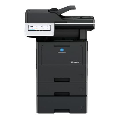 OEM Konica Minolta bizhub 5021i (AF26011) MFP, 52 ppm Monochrome, Print, Copy, Scan, Fax, Starter Toner, K=8K Yield 1