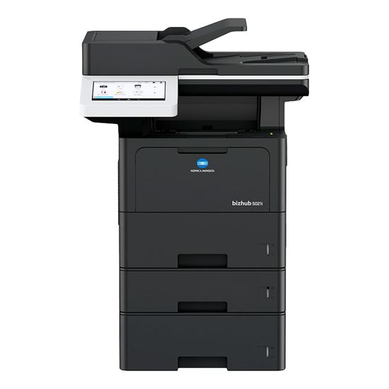 OEM Konica Minolta bizhub 5021i (AF26011) MFP, 52 ppm Monochrome, Print, Copy, Scan, Fax, Starter Toner, K=8K Yield 1
