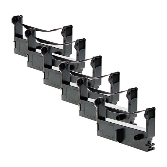Compatible Epson ERC-43B POS Ribbon, Black, 6 Pack Value Pack 1