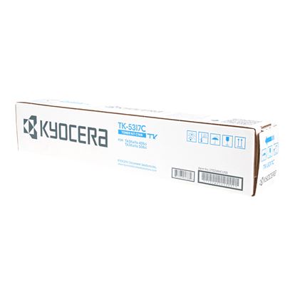 OEM Kyocera Mita TK-5317C (1T02WHCUS0) Toner Cartridge, Cyan 18K Yield 1