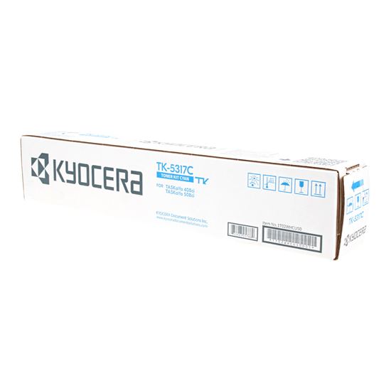 OEM Kyocera Mita TK-5317C (1T02WHCUS0) Toner Cartridge, Cyan 18K Yield 1