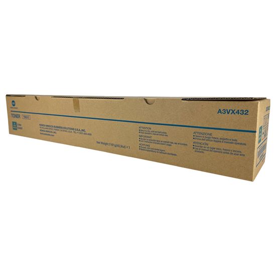OEM Konica Minolta TN621C (A3VX432) Toner Cartridge, Cyan 66K Yield 1
