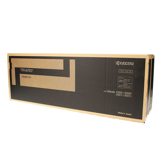 OEM Kyocera Mita TK-6707K (1T02LF0US0) Toner Cartridge, Black 70K Yield 1