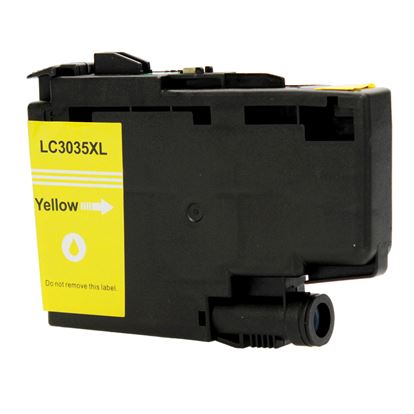 Compatible Brother LC3035 XXL (LC3035Y) InkJet Cartridge, Yellow 5K Ultra High Yield 1