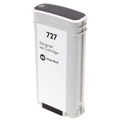 Remanufactured HP 727 (B3P23A) Wide Format, Photo Black 130ml 1