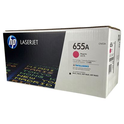 OEM HP 655A (CF453A) Toner Cartridge, Magenta 10.5K Yield 1