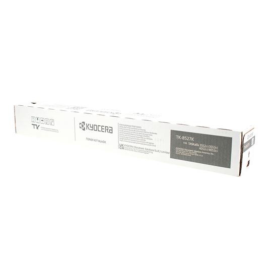 OEM Kyocera Mita TK-8527K (1T02RM0US0) Toner Cartridge, Black 25K Yield 1