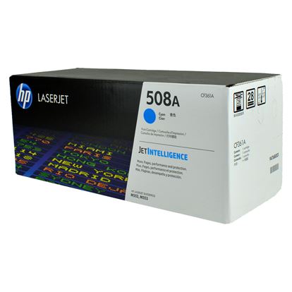 OEM HP 508A (CF361A) Toner Cartridge, Cyan 5K Yield 1
