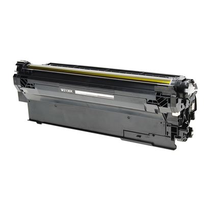 Compatible HP 213X (W2130X) Toner Cartridge, Black 9K High Yield, (New Chip), Will not work with E Series 1