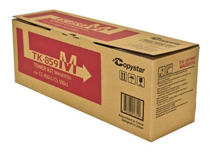 OEM Copystar TK-859M (1T02H7BCS0) Toner Cartridge, Magenta 18K Yield 1
