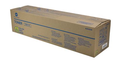 OEM Konica Minolta TN711Y (A3VU230) Toner Cartridge, Yellow 31.5K Yield 1