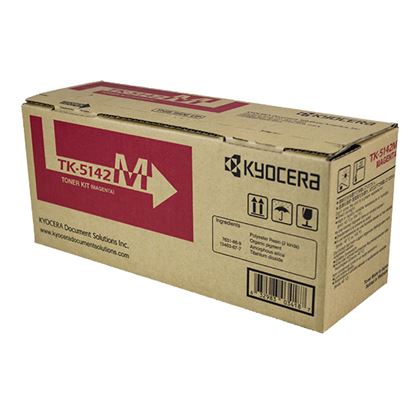 OEM Kyocera Mita TK-5142M (1T02NRBUS0) Toner Cartridge, Magenta 5K Yield 1