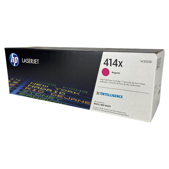 OEM HP 414X (W2023X) Toner Cartridge, Magenta 6K High Yield 1