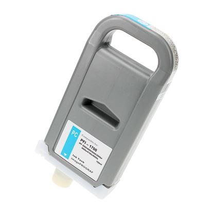 Remanufactured Canon PFI-1700PC (0779C001) Wide Format, Photo Cyan 700ml 1