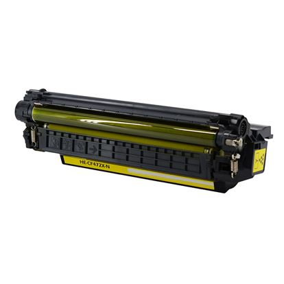 Compatible HP 657X (CF472X) Toner Cartridge, Yellow 23K High Yield 1