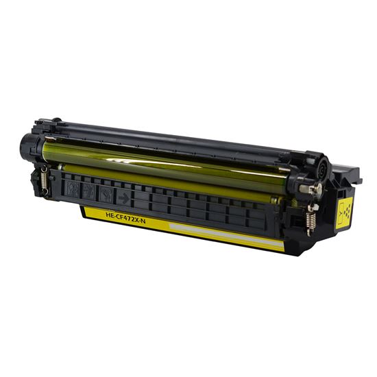 Compatible HP 657X (CF472X) Toner Cartridge, Yellow 23K High Yield 1