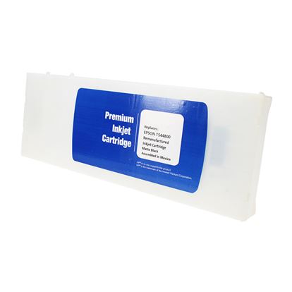 Remanufactured Epson 544 (T544800) Wide Format, Pigment Matte Black 220ml 1