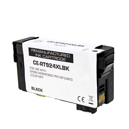 Remanufactured Epson T924XL120 (924XL) Inkjet Cartridge, Black 2200 High Yield 1