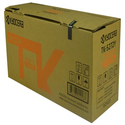 OEM Kyocera Mita TK-5272Y (1T02TVAUS0) Toner Cartridge, Yellow 6K Yield 1