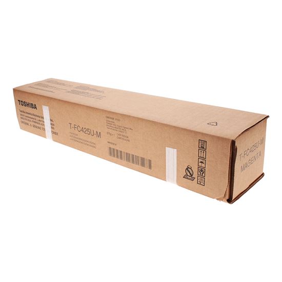 OEM Toshiba T-FC425U-M (TFC425UM) Toner Cartridge, Magenta 38K Yield 1