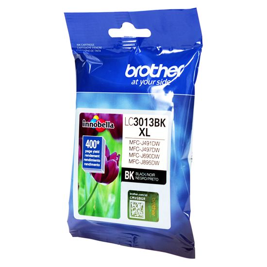 OEM Brother  (LC3013BK) Inkjet, Black 400 High Yield 1