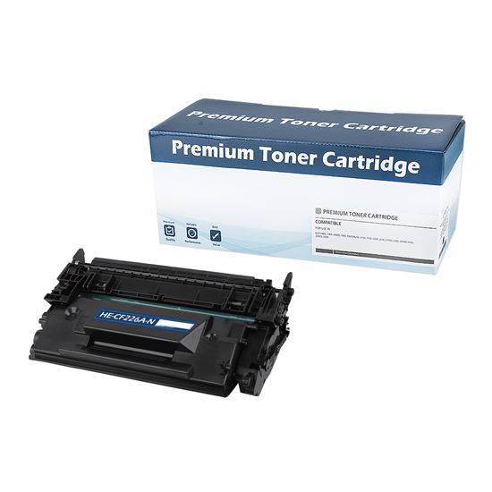 Compatible HP 26A (CF226A) Toner Cartridge, Black 3.1K Yield 1