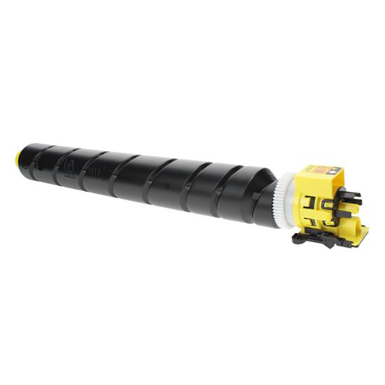 Compatible Copystar TK-8347Y (1T02L7AUS1) Toner Cartridge, Yellow 12K Yield, TAA Compliant, Made in USA 1