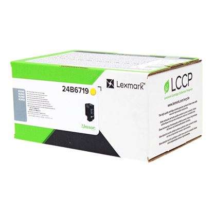 OEM Lexmark  (24B6719) Toner Cartridge, Yellow 13K Yield 1