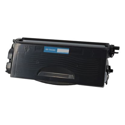 Compatible Brother TN580 (TN580, TN650) Toner Cartridge, Black 7K High Yield 1