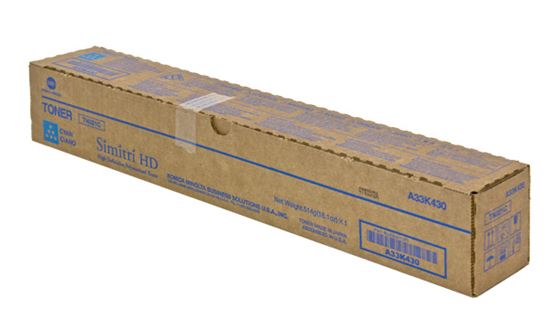 OEM Konica Minolta TN321C (A33K430) Toner Cartridge, Cyan 25K Yield 1