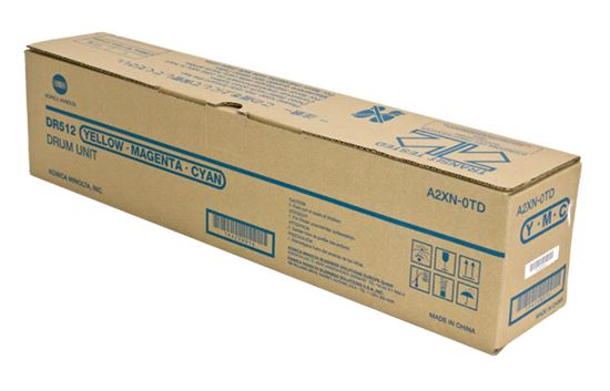 OEM Konica Minolta DR512 (A2XN0TD) Drum Unit, Color 55K - 95K Yield 1