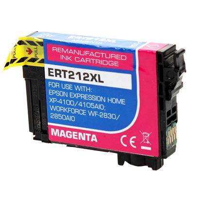 Remanufactured Epson 212XL (T212XL320) InkJet Cartridge, Magenta 350 High Yield 1