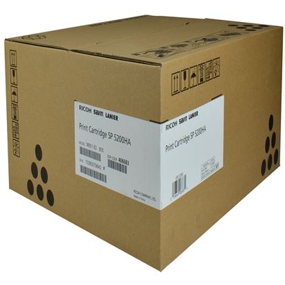 OEM Ricoh  (406683) Toner Cartridge, Black 25K Yield 1