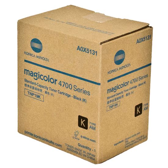 OEM Konica Minolta  (A0X5131) Toner Cartridge, Black 4K Yield 1