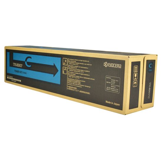 OEM Kyocera Mita TK-8307C (1T02LKCUS0) Toner Cartridge, Cyan 15K Yield 1