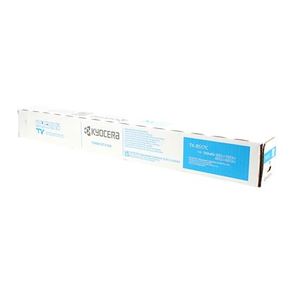 OEM Kyocera Mita TK-8517C (1T02NDCUS1) Toner Cartridge, Cyan 20K Yield 1