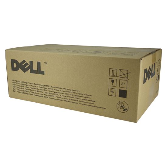 OEM Dell H515C (330-1204) Toner Cartridge, Yellow 9K Yield 1